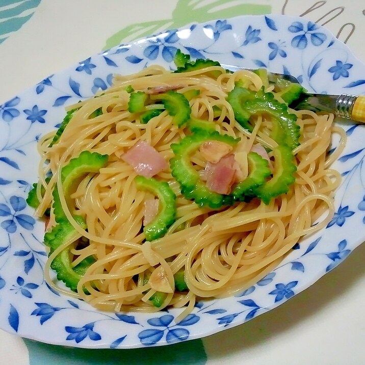 チャンプル風！ゴーヤパスタ＋＋